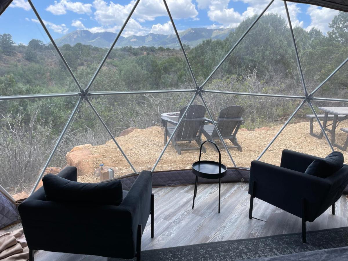 Canyon Rim Domes - A Luxury Glamping Experience!! 몬티첼로 외부 사진